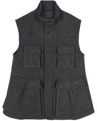 JNBY - Multi-Pocket Stand-Collar Gilet - Lyst