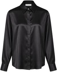 Antonelli - Chisone Satin-Finish Concealed-Button Shirt - Lyst