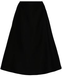 JNBY - Wool-blend A-line Midi Skirt - Lyst