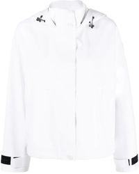 Woolrich - Logo-Patch Hooded Jacket - Lyst
