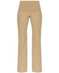 Nike - Logo-Embroidered Ribbed Track Pants - Lyst
