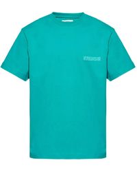 PANGAIA - T-Shirt Van Biologisch Katoen Met Ronde Hals - Lyst