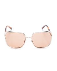 Tom Ford - Oversized-frame Metal Sunglasses - Lyst