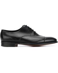 John Lobb Klassische Oxford-Schuhe - Schwarz