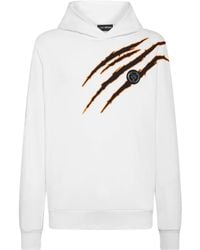 Philipp Plein - Hoodie Mit Logo-Print - Lyst