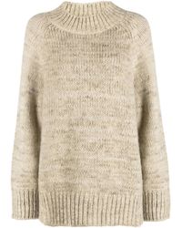 Maison Margiela - Chunky-knit Crew-neck Jumper - Lyst