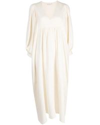 RHODE - Bobby Kleid Mit V-Ausschnitt - Lyst