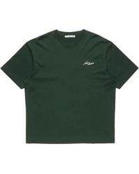 Acne Studios - Jersey T-Shirt With Logo - Lyst