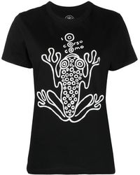 10 Corso Como - T-Shirt Mit Grafischem Print - Lyst