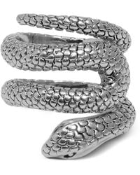 Bimba Y Lola - Textured Snake Ring - Lyst