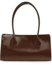 LIE STUDIO - Bolso De Hombro Lou De Charol - Lyst