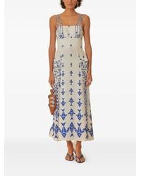 FARM Rio - Kleid mit Fisch-Print - Lyst