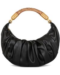 Balmain - Medium Ebene Shoulder Bag - Lyst