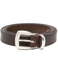 Eleventy - Buckle-Fastening Leather Belt - Lyst