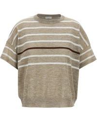 Brunello Cucinelli - Jersey con cuello redondo - Lyst