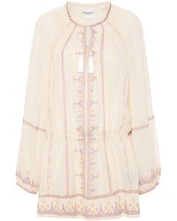 Isabel Marant - Parsley Organic Cotton Mini Dress - Lyst