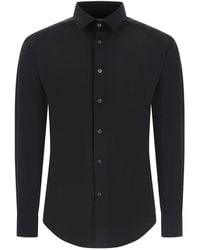 Corneliani - Long-Sleeve Button-Up Shirt - Lyst