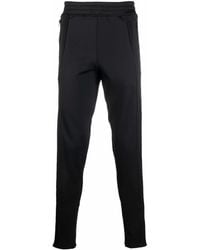Moschino - Black Logo-tape Track Trousers - Lyst