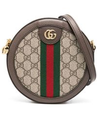 Gucci - Mini Ophidia GG Supreme-print Crossbody Bag - Lyst