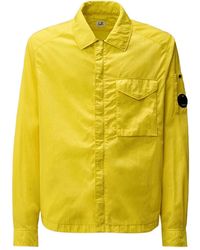 C.P. Company - Chrome-R Lens Zipped Overshirt - Lyst