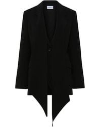 Marella - Scarf-Detail Blazer - Lyst