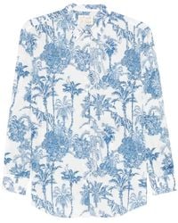 MC2 Saint Barth - Brigitte Toile De Shirt - Lyst