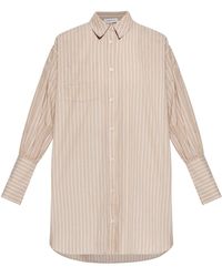 Anine Bing - Striped Cotton Shirt - Lyst