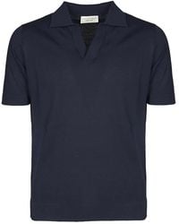 FILIPPO DE LAURENTIIS - Polo-Collar Short-Sleeve T-Shirt - Lyst