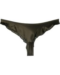 Maison Close - Flared Satin-Finish Briefs - Lyst