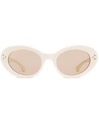Sporty & Rich - Oval-Frame Sunglasses - Lyst