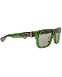 Chrome Hearts - Sluss Bussin Square-Frame Sunglasses - Lyst