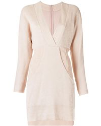 Olympiah Long Sleeves Dress - Naturel