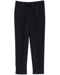 Caruso - Pantalon Court Rayé - Lyst