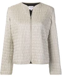 Giorgio Armani 1990 Texturierte Jacke - Mehrfarbig