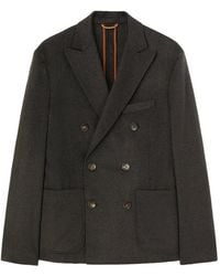 RETORI - Double-Breasted Patch-Pocket Blazer - Lyst