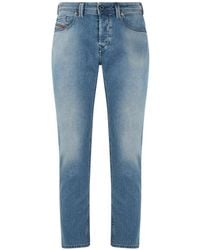 DIESEL - Slim-Fit Tapered Jeans - Lyst