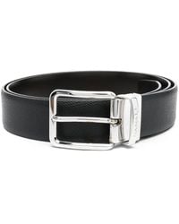 Canali - Buckled Leather Belt - Lyst