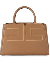 Elisabetta Franchi - Tote Bag With Logo - Lyst