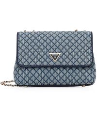 Guess - Giully Quilted Crossbody Bag - Lyst