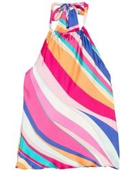 Marella - Onagro Abstract-Print Top - Lyst