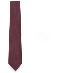 Canali - Micro-Pattern Silk-Blend Tie - Lyst