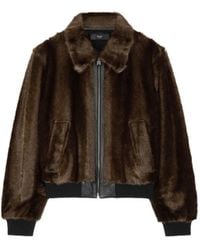Amiri - Faux Fur Blouson - Lyst