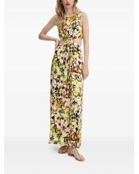 Liu Jo - Abito Lungo A Fiori Con Cut-Out - Lyst