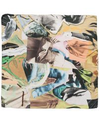 Paul Smith - Life Drawing-print Scarf - Lyst