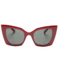 Saint Laurent - Sl 552 Oversize-Frame Sunglasses - Lyst
