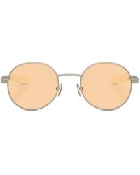 Moncler - Round Metal Sunglasses - Lyst