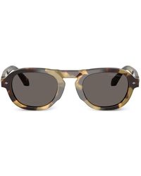 Giorgio Armani - Logo-Detail Sunglasses - Lyst