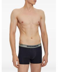 DSquared² - Logo-Waistband Boxer Briefs - Lyst