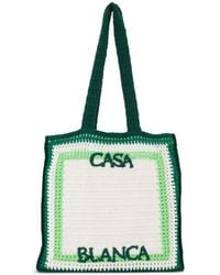 CASABLANCA - Sac Cabas En Crochet - Lyst