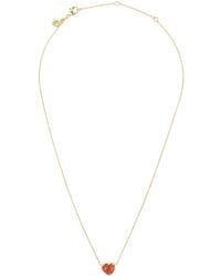 Ryenn's Eyes - 14Ct Plated Brass Heart Necklace - Lyst